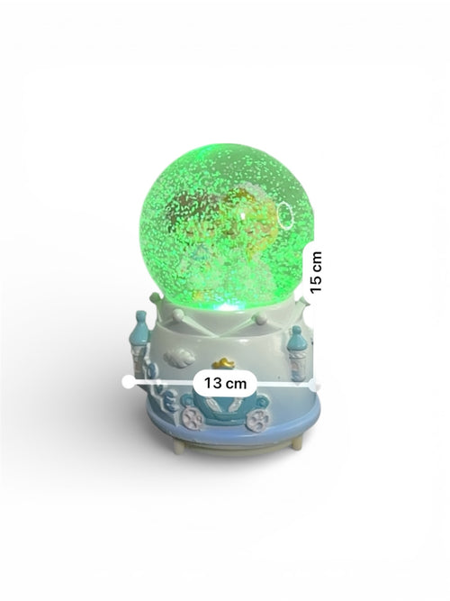 Bola de Nieve con Luz LED – Diseño Castillo