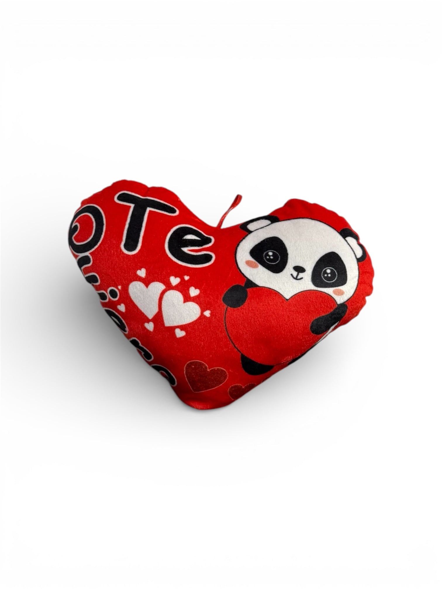 Cojín Corazón con Panda “Te Amo”