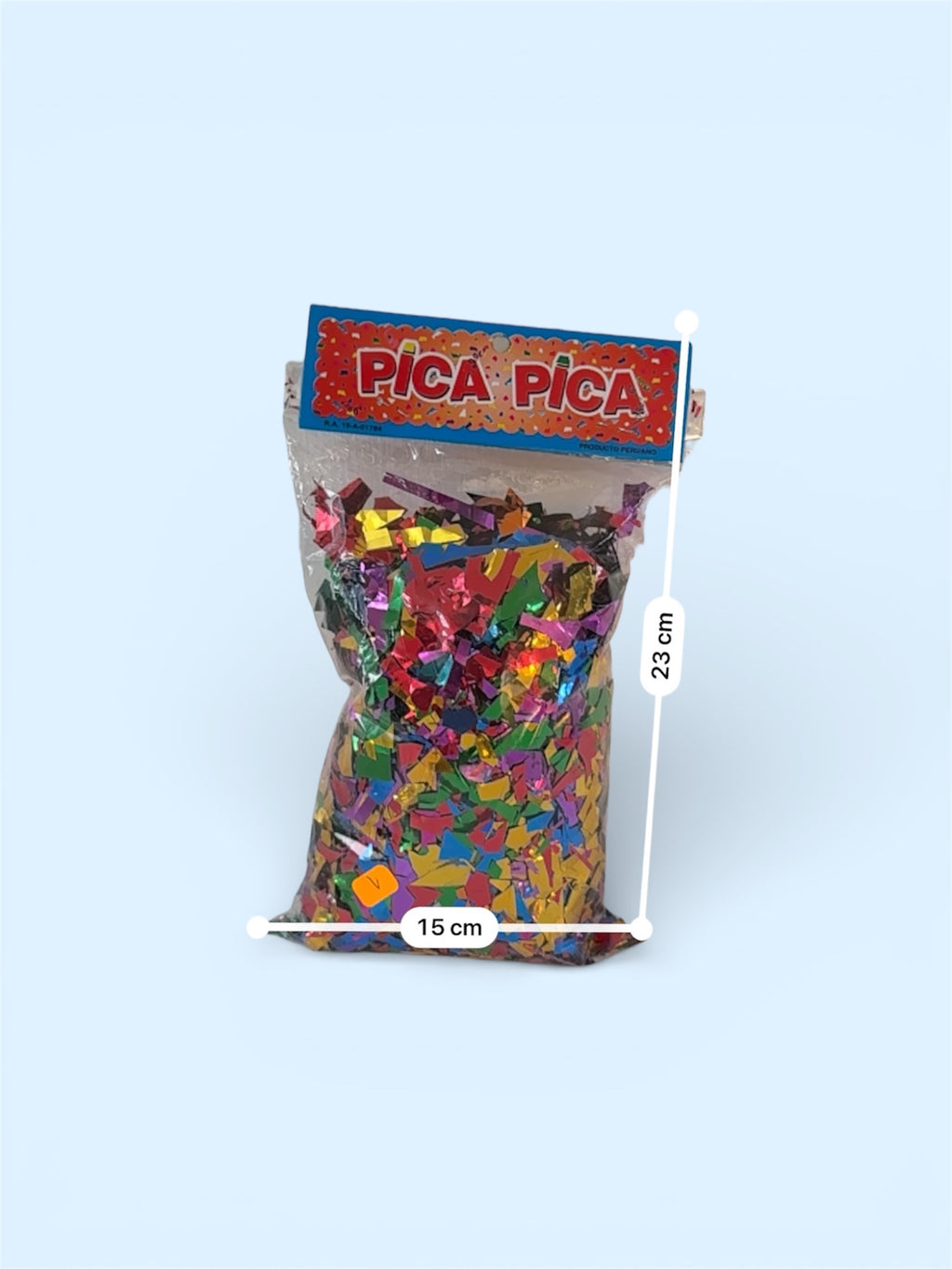 Bolsa de Pica Pica Metalizado Multicolor