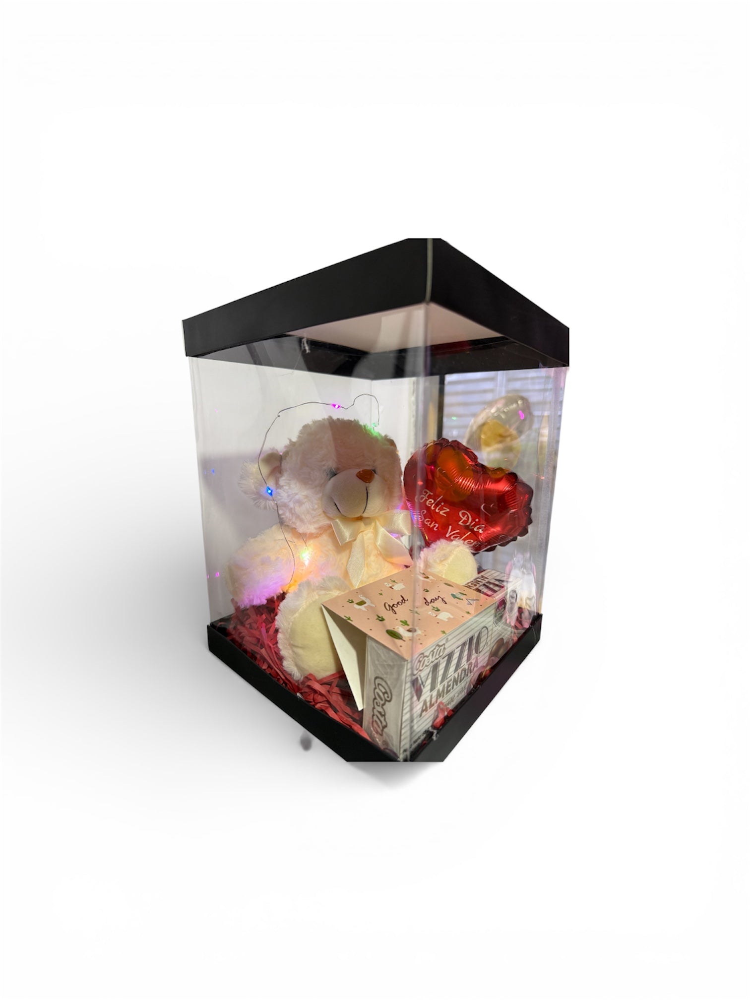 Box Regalo Osito con Luces y Detalles Especiales