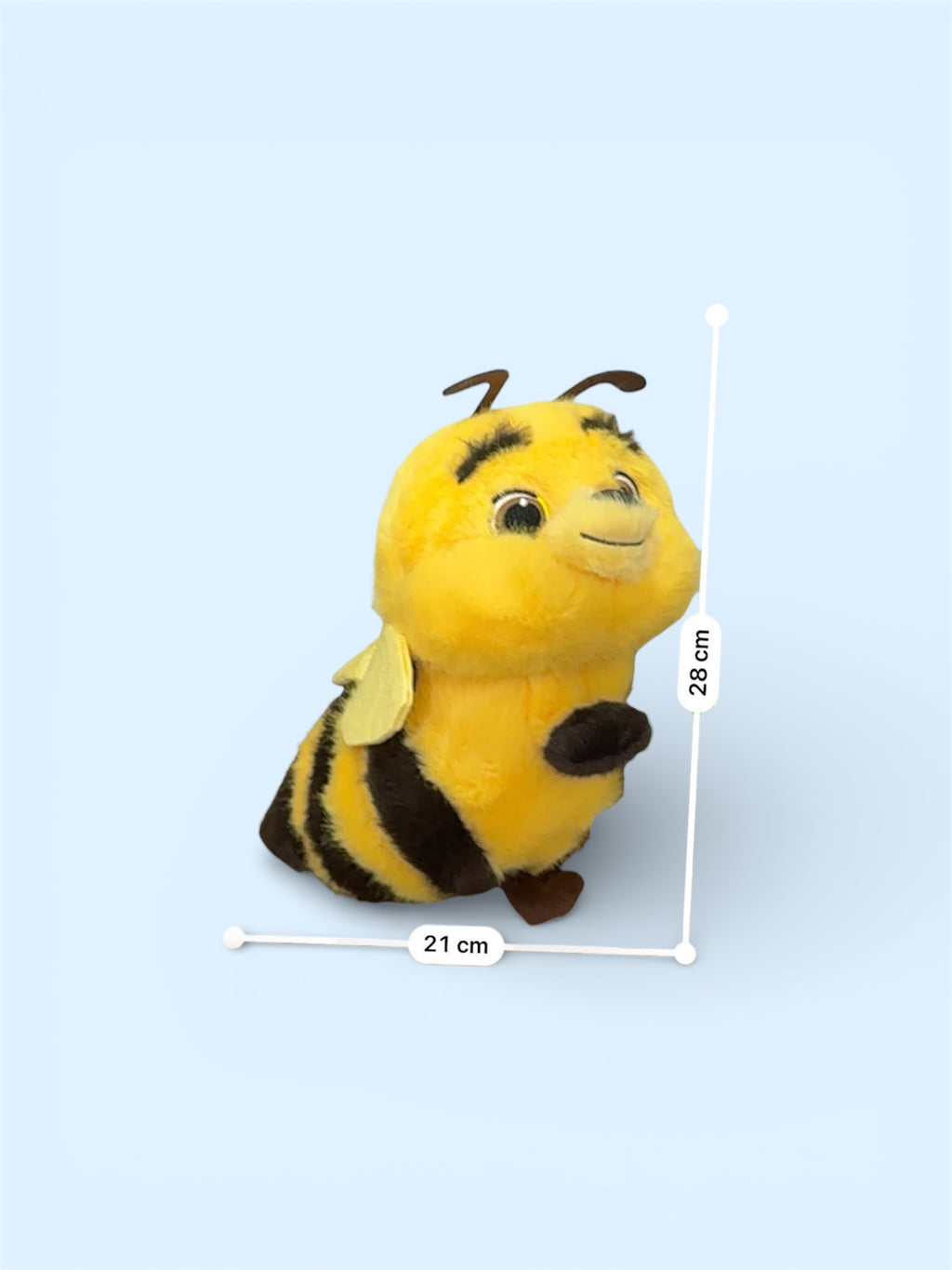 Abeja de Peluche Sonriente